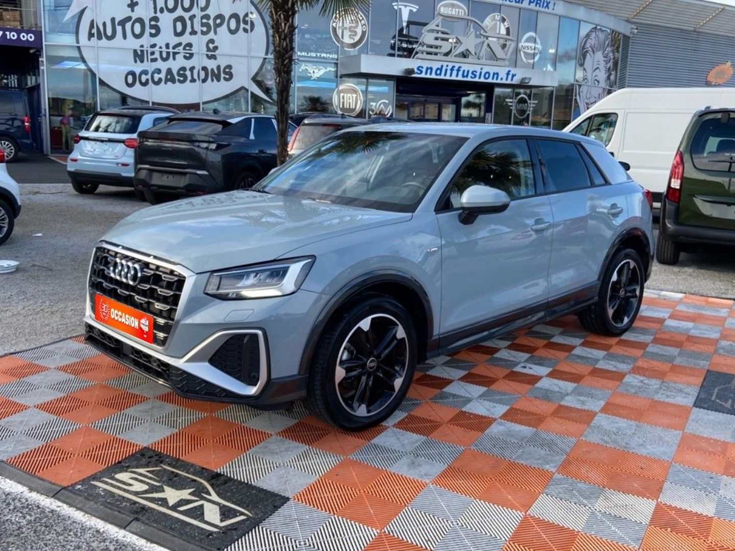 AUDI Q2 30 TFSI 110 BV6 S LINE Ext. GPS Caméra JA 18"