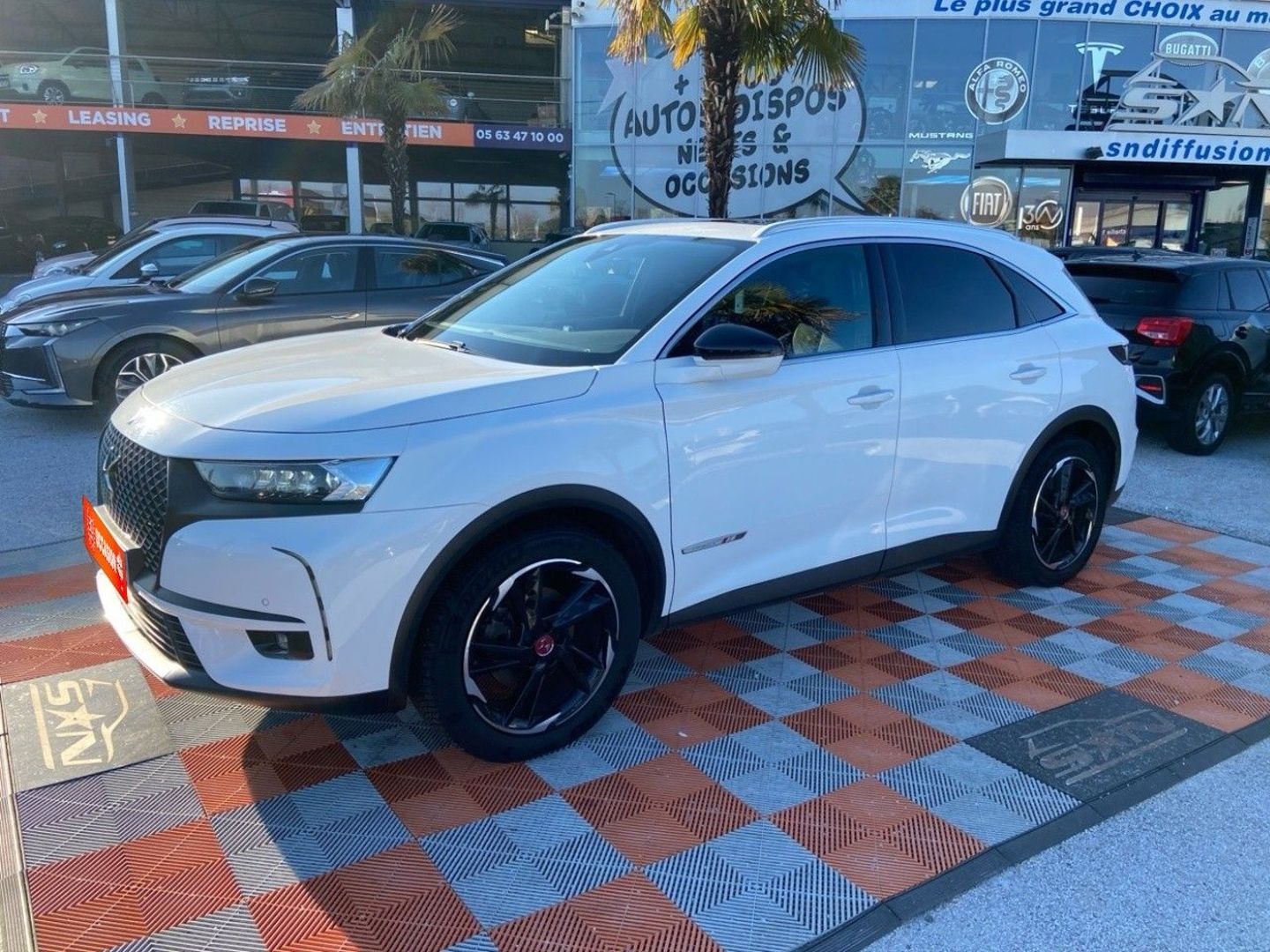 DS DS7 CROSSBACK BlueHdi 130 EAT8 PERFORMANCE LINE + Toit Hifi Focal Siège Elec 1°Main