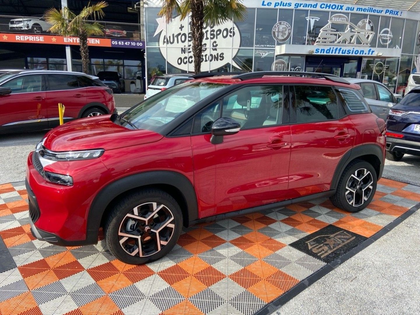 CITROEN C3 AIRCROSS PureTech 130 EAT6 MAX GPS Caméra Metropolitan JA 17" 1°Main