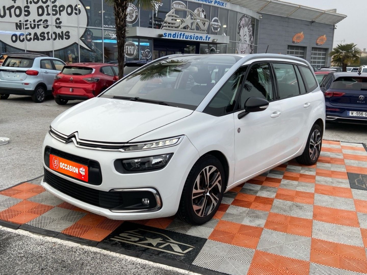 CITROEN GRAND C4 SPACETOURER - BlueHDi 130 BV6 C-SERIES GPS Caméra 7 PL