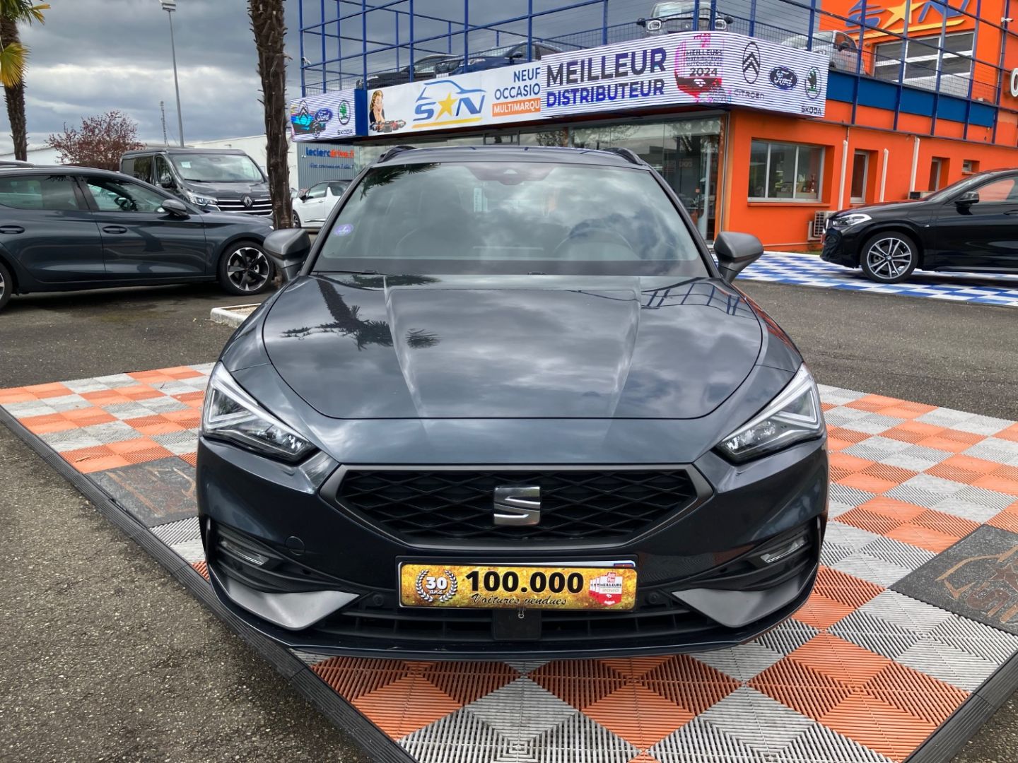 SEAT LEON ST - 1.5 TSI 150 DSG7 SPORTSTOURER FR GPS Caméra Hayon Keyless
