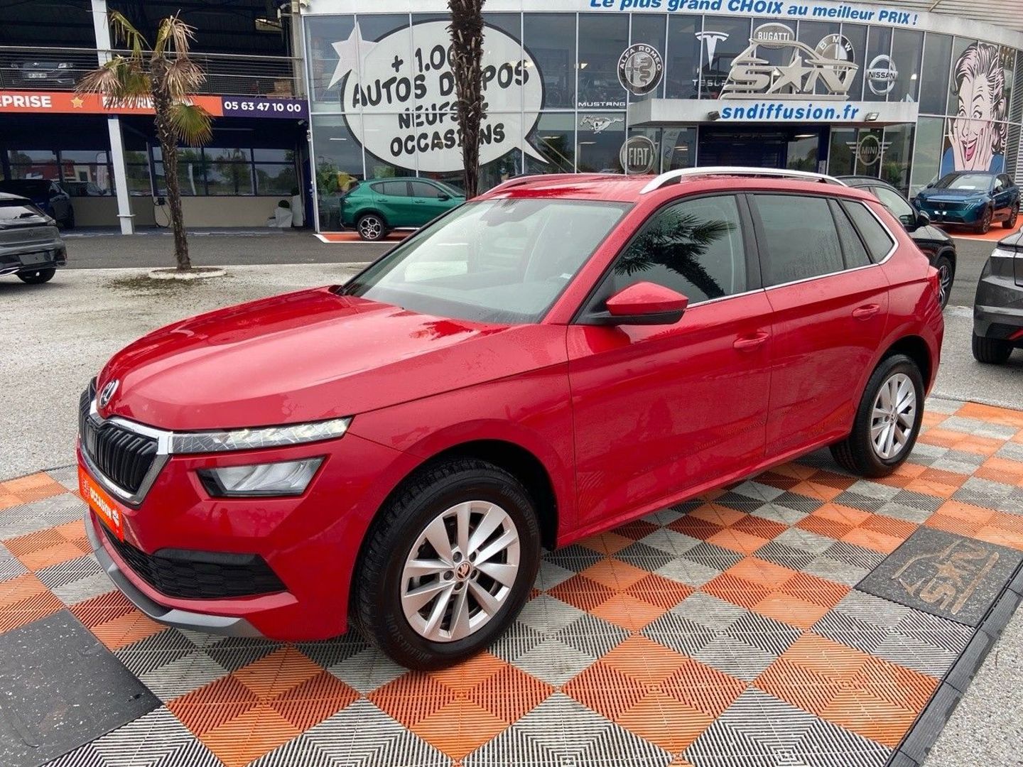 SKODA KAMIQ - 1.0 TSI 110 DSG7 AMBITION GPS CAMÉRA (2024)