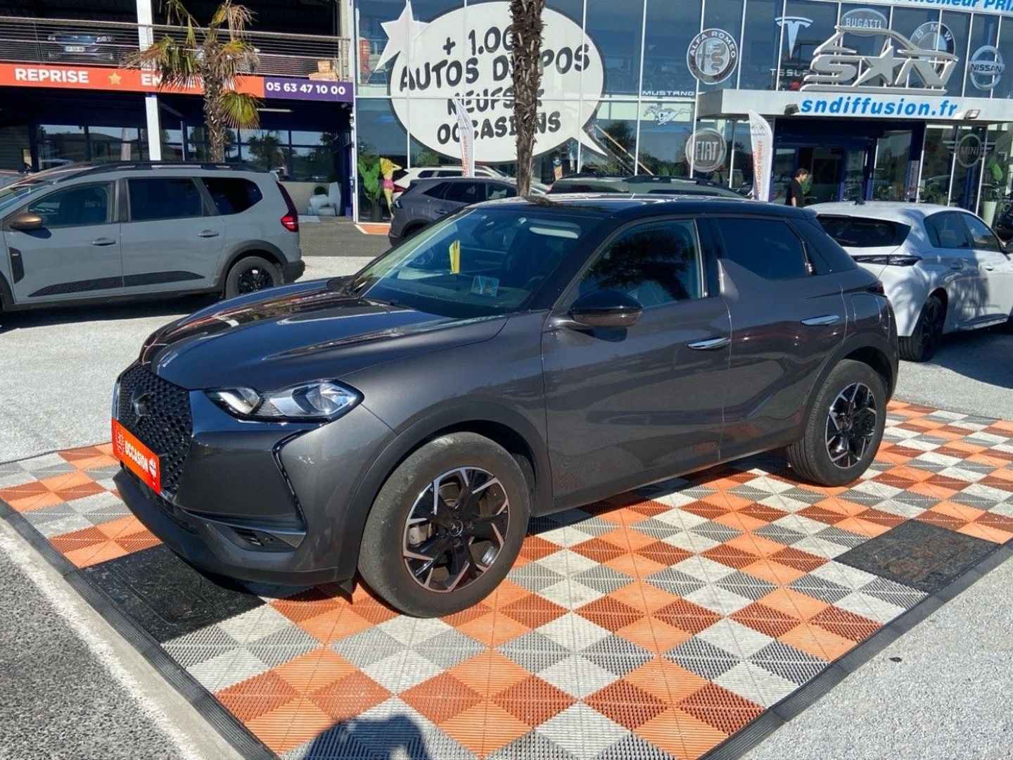DS DS3 CROSSBACK - BLUEHDI 130 EAT8 FAUBOURG CUIR GPS CAMÉRA (2022)