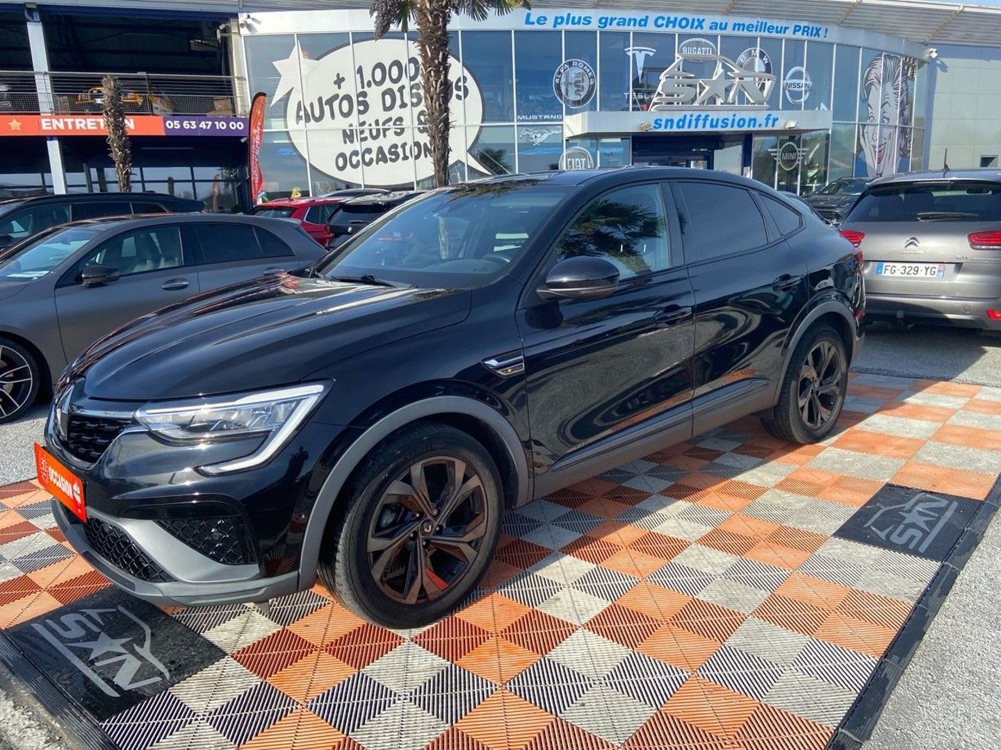 RENAULT ARKANA - 1.6 E-TECH 145 RS LINE CUIR GPS CAMÉRA (2023)