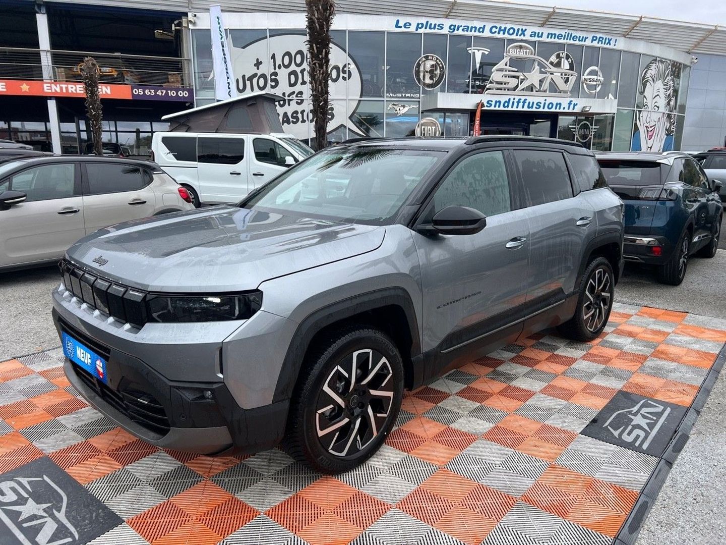 JEEP COMPASS - 1.2 HYBRID 145 AUTOMATIQUE SUMMIT PACK SÉCURITÉ (2026)