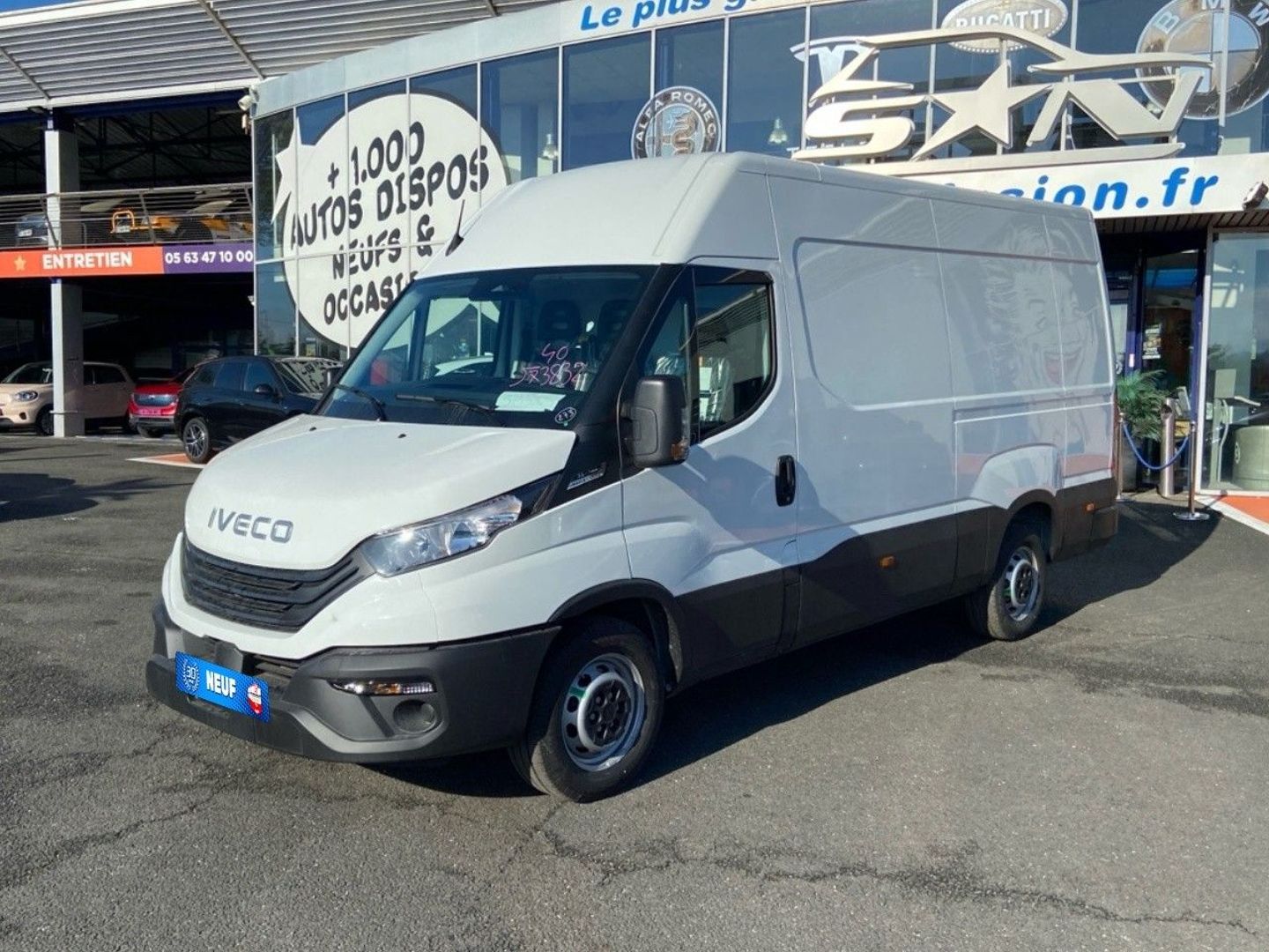 IVECO DAILY 35S FOURGON - 35S16 2.3 12M3 156 HI-MATIC BVA CLIM CAMÉRA REGUL 36650HT (2026)