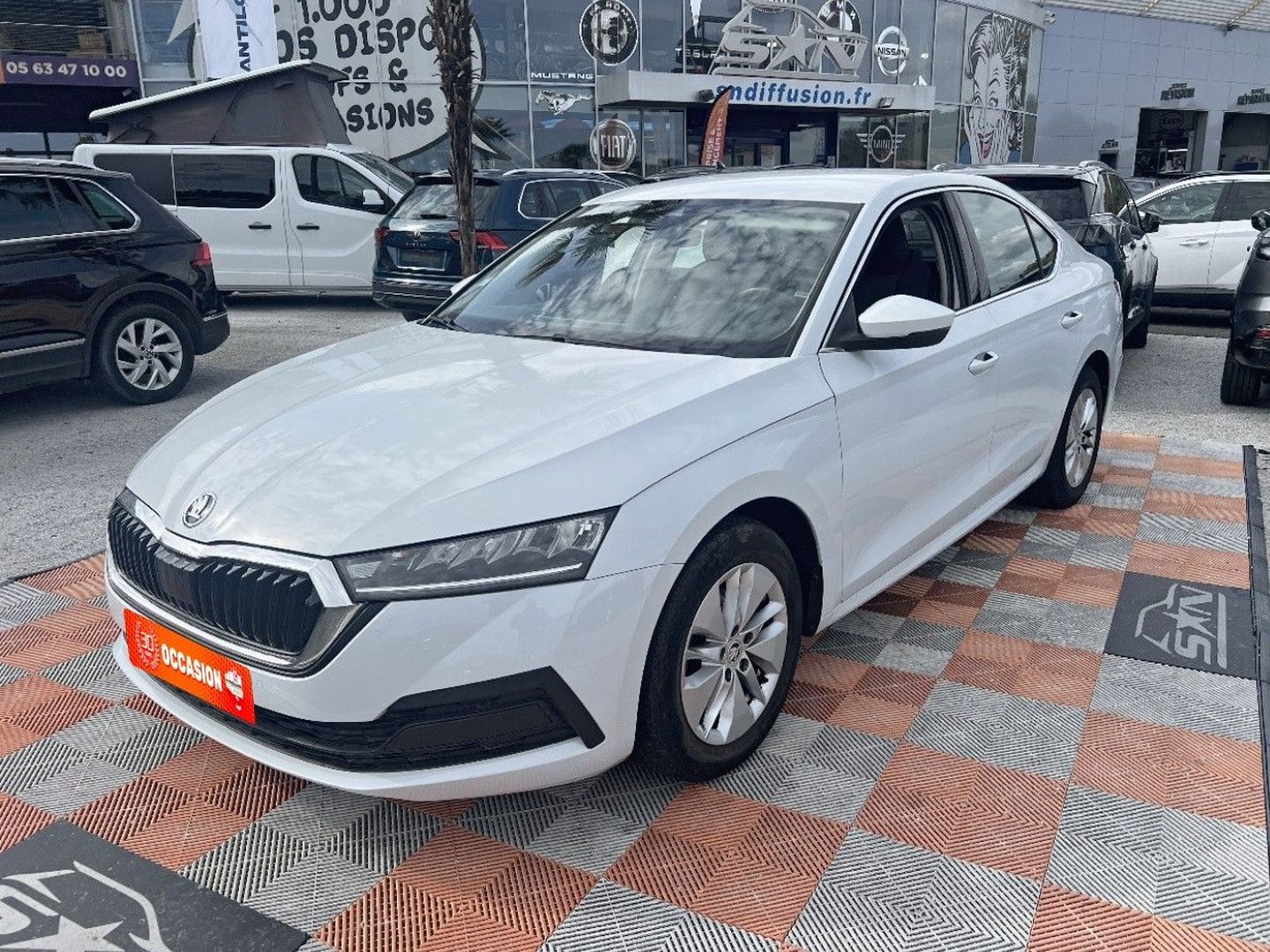SKODA OCTAVIA - 2.0 TDI 115 BV6 AMBITION CAMÉRA (2023)