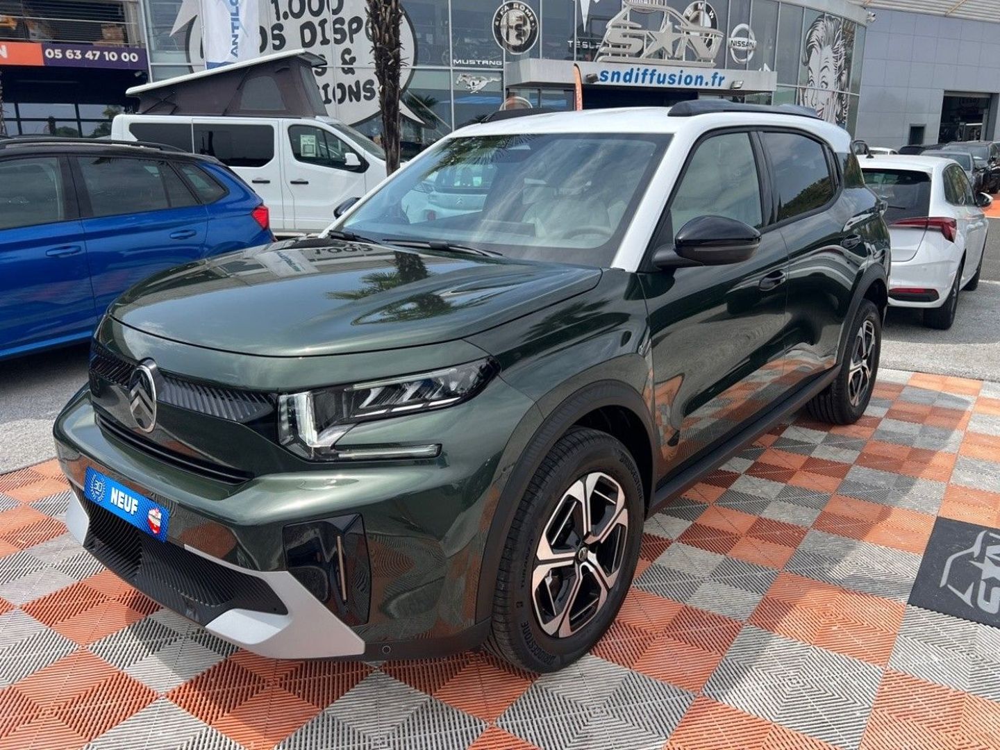 CITROEN C3 AIRCROSS - HYBRIDE 145 E-DCS6 MAX TOIT BLANC 7 PLACES (2026)