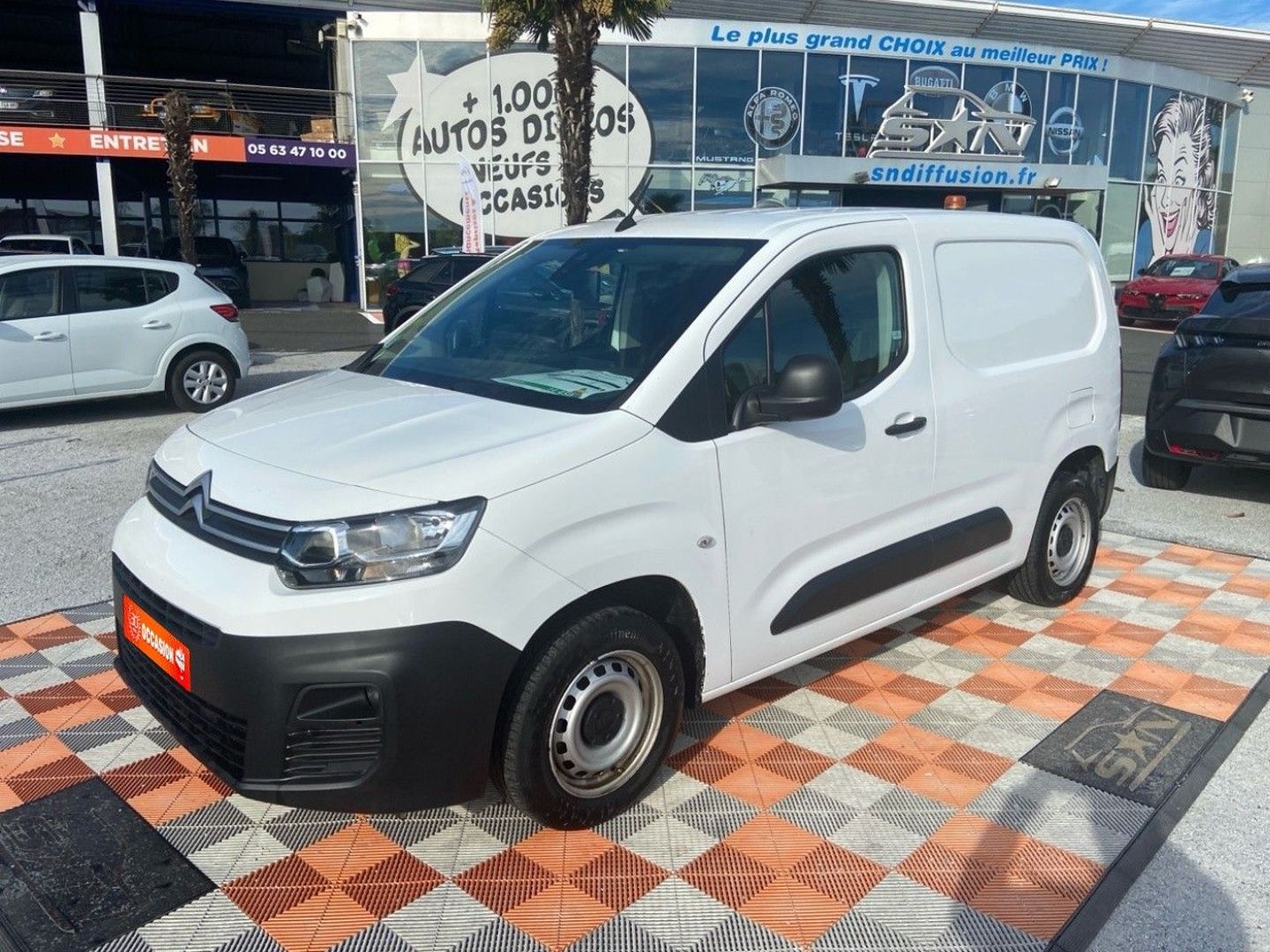CITROEN BERLINGO FOURGON - BLUEHDI 100 BV6 CAMÉRA 3 PLACES (2022)