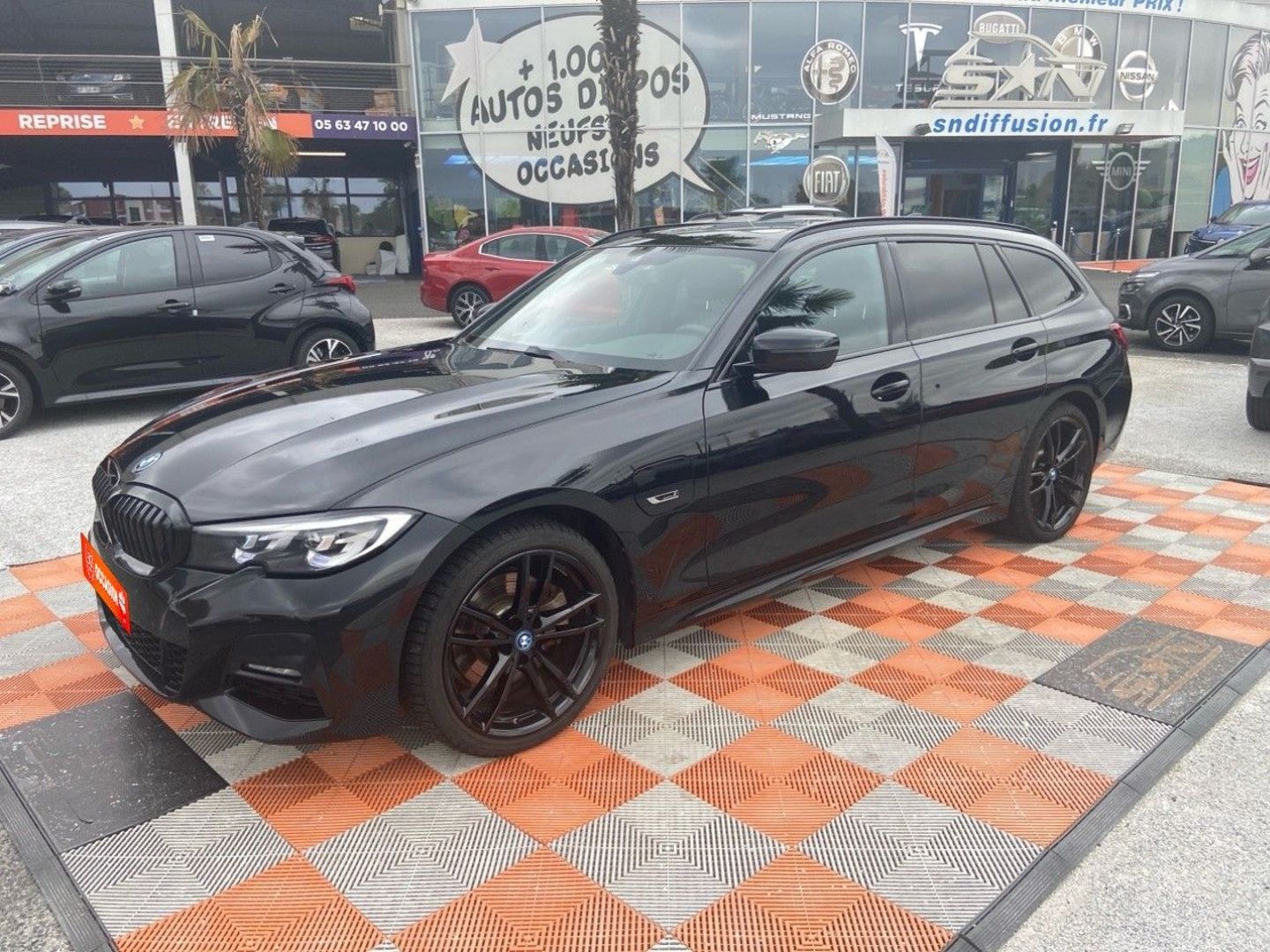 BMW SERIE 3 TOURING - 320E 204 M SPORT GPS TOIT OUVRANT HAYON JA 19" 1°MAIN (2022)