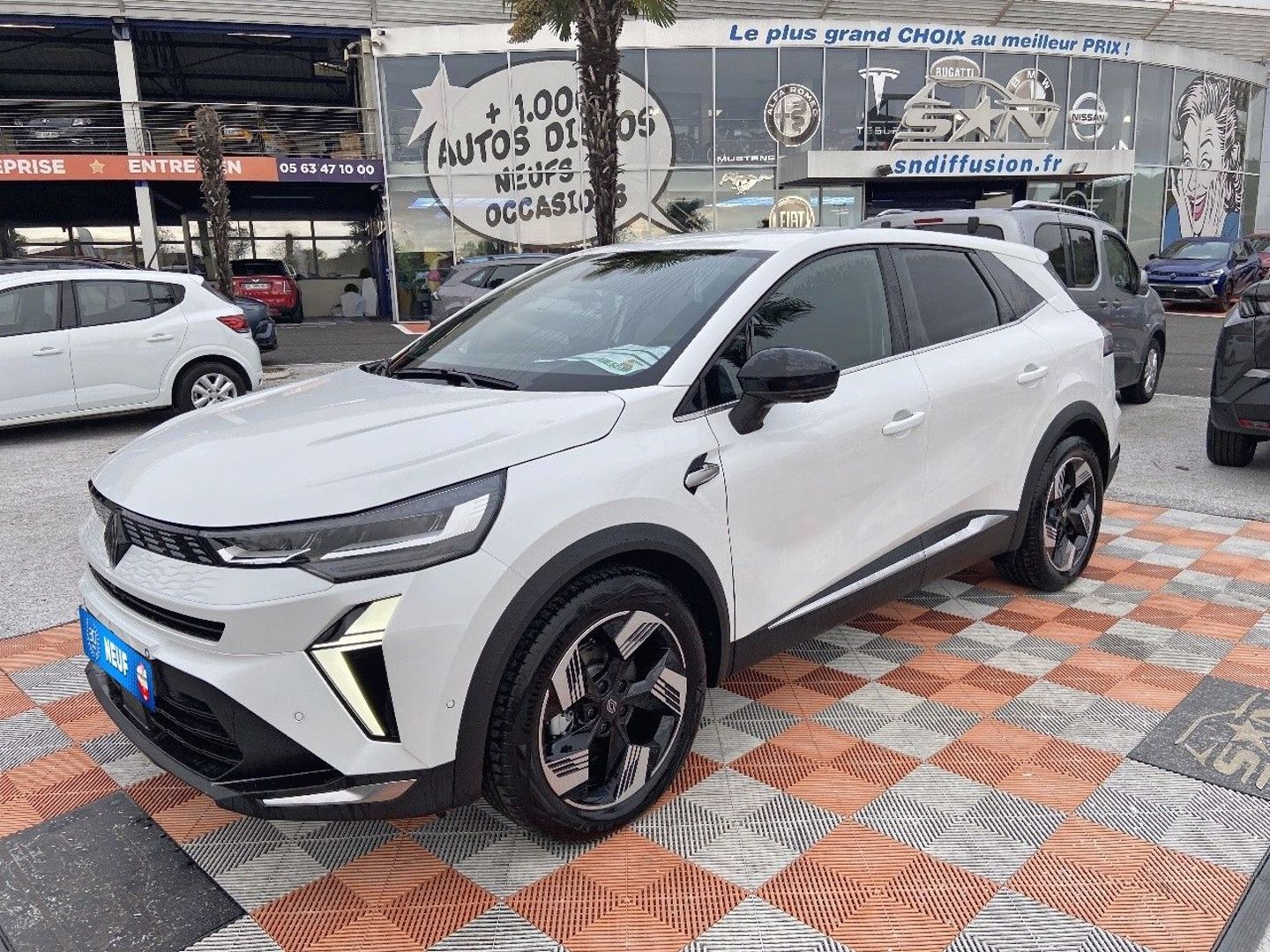 RENAULT SYMBIOZ - E-TECH FULL HYBRID 160 TECHNO GPS CAMÉRA 360° HAYON JA 18" (2025)