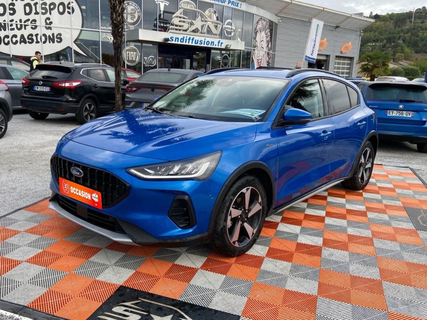 FORD FOCUS 1.0 EcoBoost Hybrid 155 DCT7 ACTIVE X GPS Caméra JA 18"