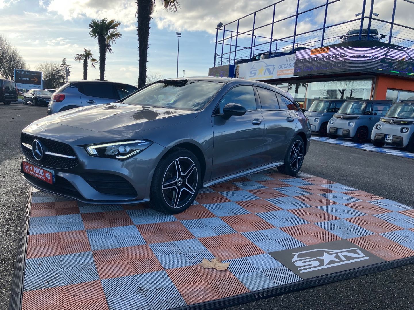 MERCEDES-BENZ CLA SHOOTING BRAKE - 250 E HYBRID AMG LINE TOIT PANO FULL LED GPS CAMÉRA PACK PREMIUM (2021)