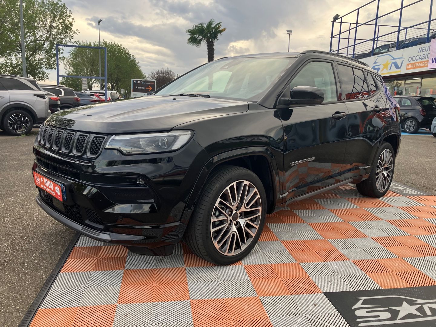 JEEP COMPASS - 1.5 TURBO T4 130 E-HYBRID BVR7 SUMMIT CUIR GPS CAMÉRA (2025)