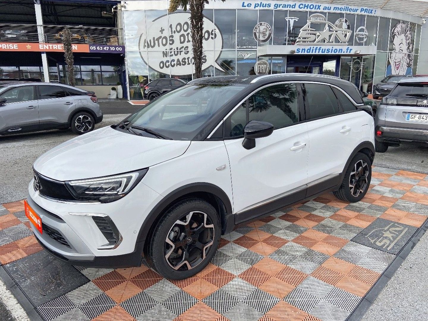 OPEL CROSSLAND X - 1.5 D 120 BVA6 ULTIMATE GPS CAMÉRA 1°MAIN (2021)