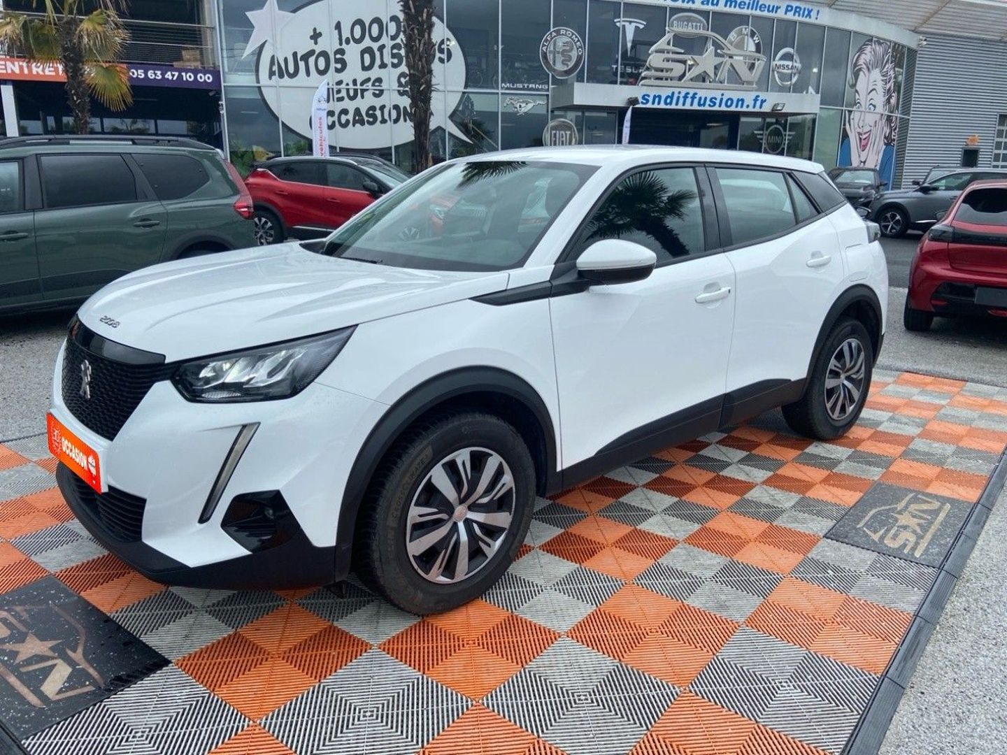 PEUGEOT 2008 - BLUEHDI 110 BV6 ACTIVE BUSINESS GPS ANTI-BROUILLARD (2020)