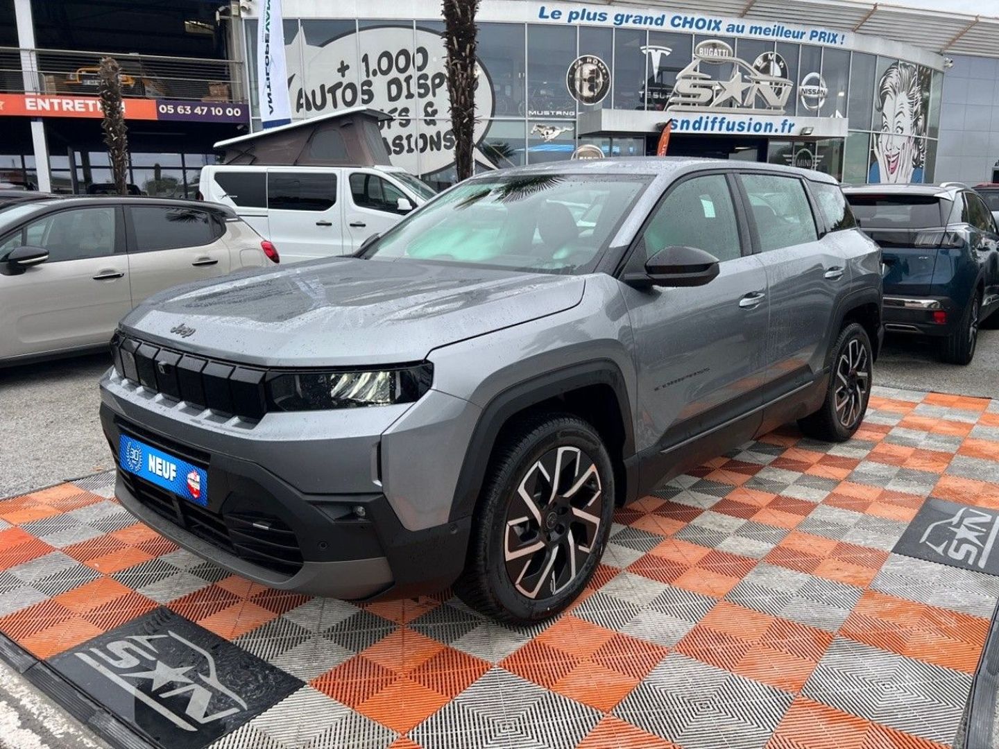 JEEP COMPASS - 1.2 HYBRID 145 AUTOMATIQUE ALTITUDE PACK TECH & CONFORT JA 19" (3850€ D'OPTIONS) (2026)