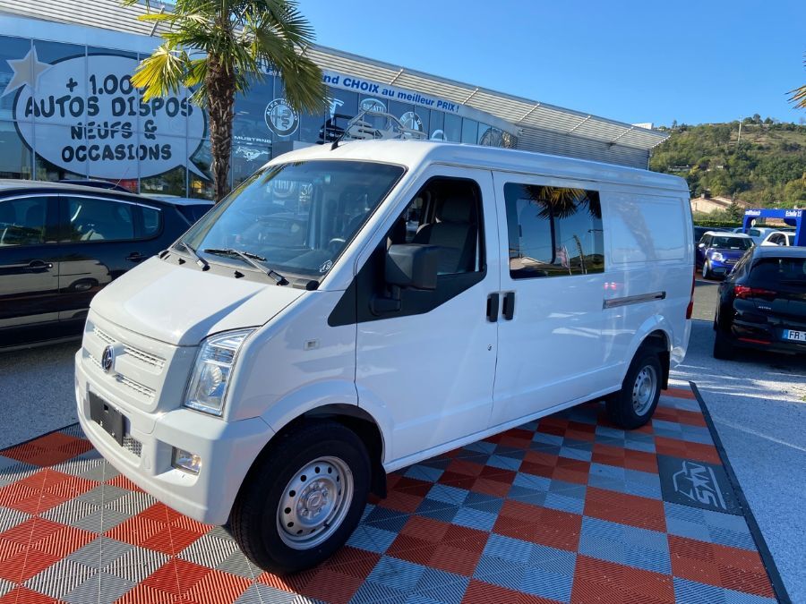 DFSK Eco City 35 - CABINE APPROFONDIE 4 Places Caméra 2 Portes Lat. Clim. Bluetooth Hayon Tôlé