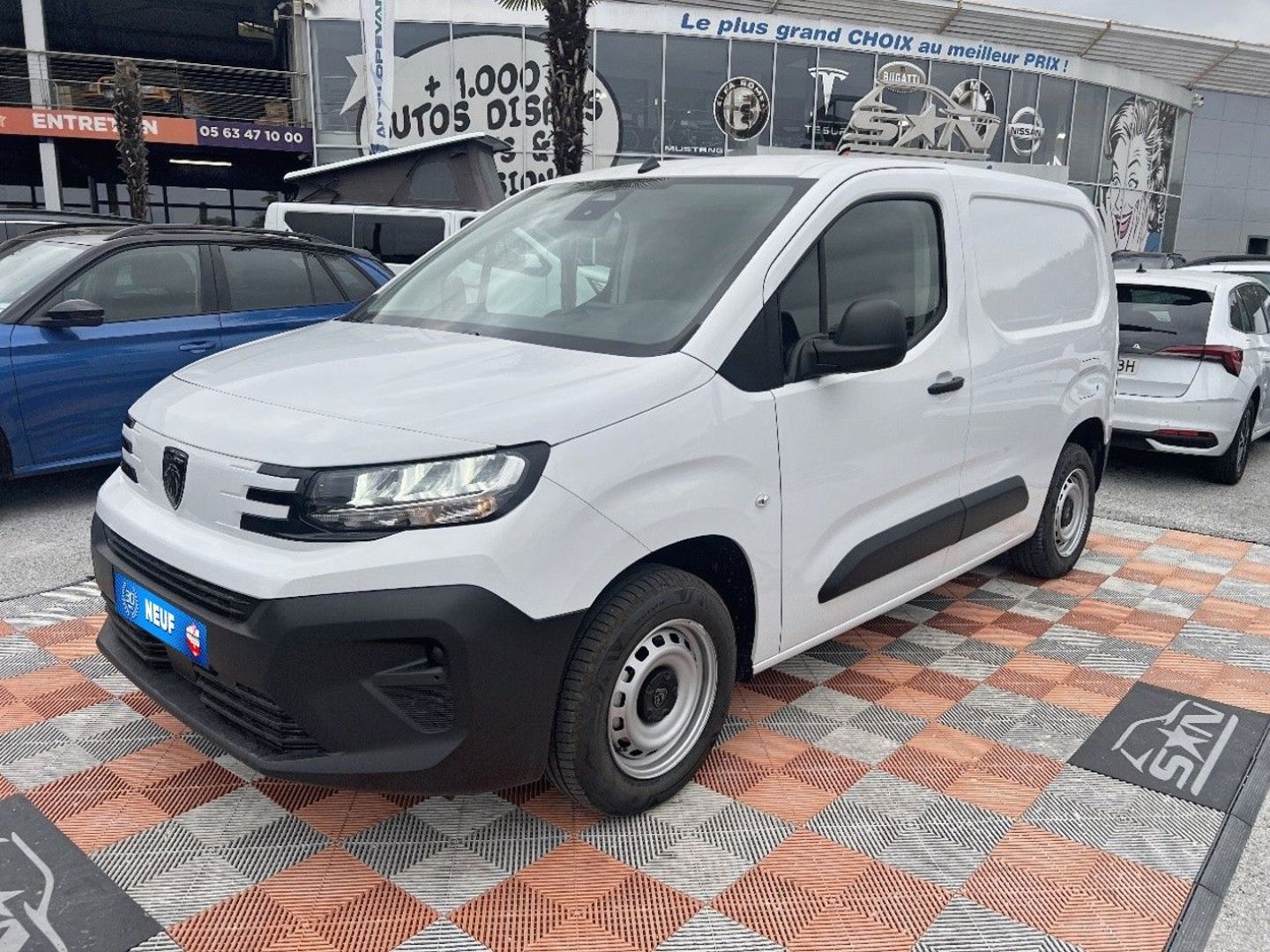 PEUGEOT PARTNER FOURGON M BlueHDi 100 BV6 Ecran 10" Caméra 3 Places 18300HT