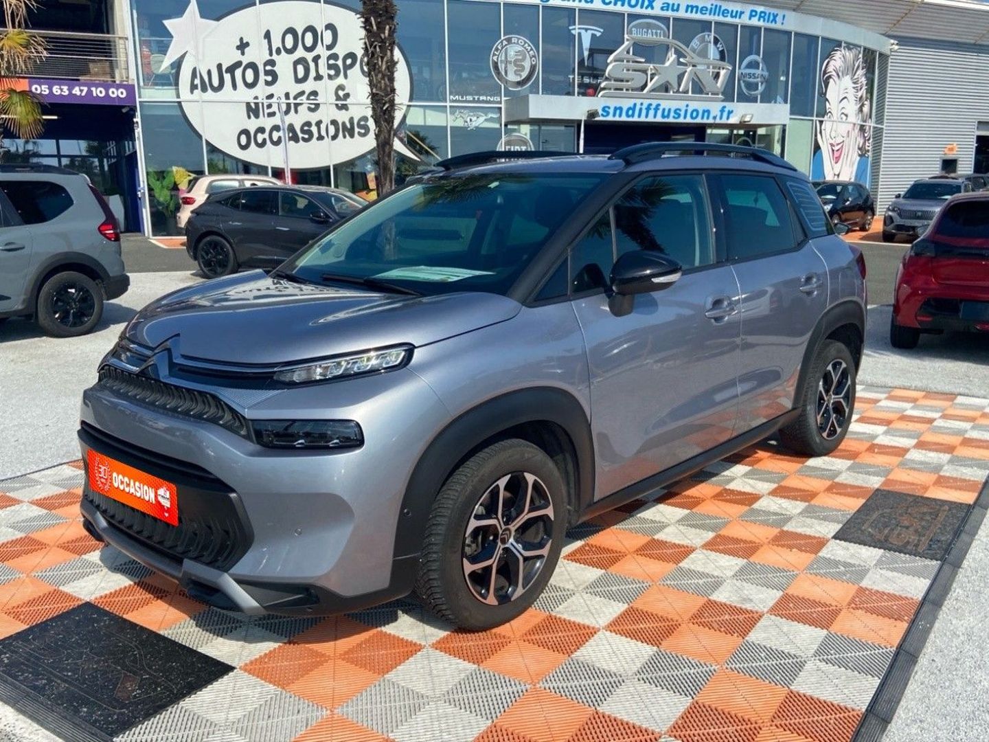 CITROEN C3 AIRCROSS - NEW BLUEHDI 120 EAT6 SHINE GPS CAMÉRA ADML (2022)