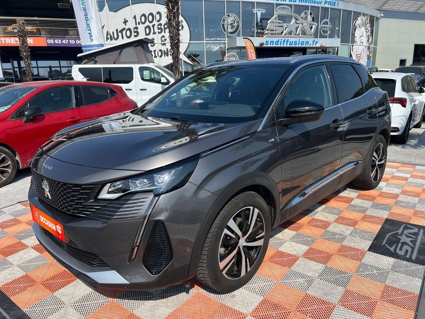 PEUGEOT 3008 - BLUEHDI 130 EAT8 GT HAYON GRIP CONTROL SC (2022)