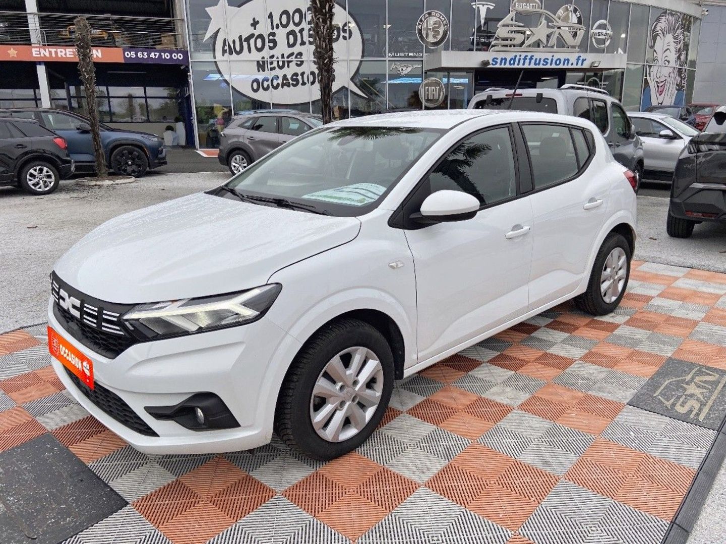 DACIA SANDERO - TCE 90 CVT EXPRESSION ECRAN RADAR 1°MAIN (2023)