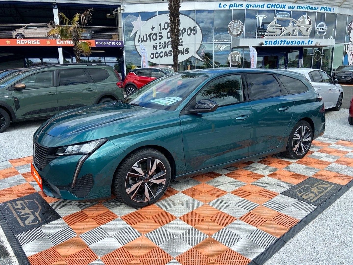 PEUGEOT 308 SW - BLUEHDI 130 BV6 ALLURE GPS CAMÉRA 1°MAIN (2022)