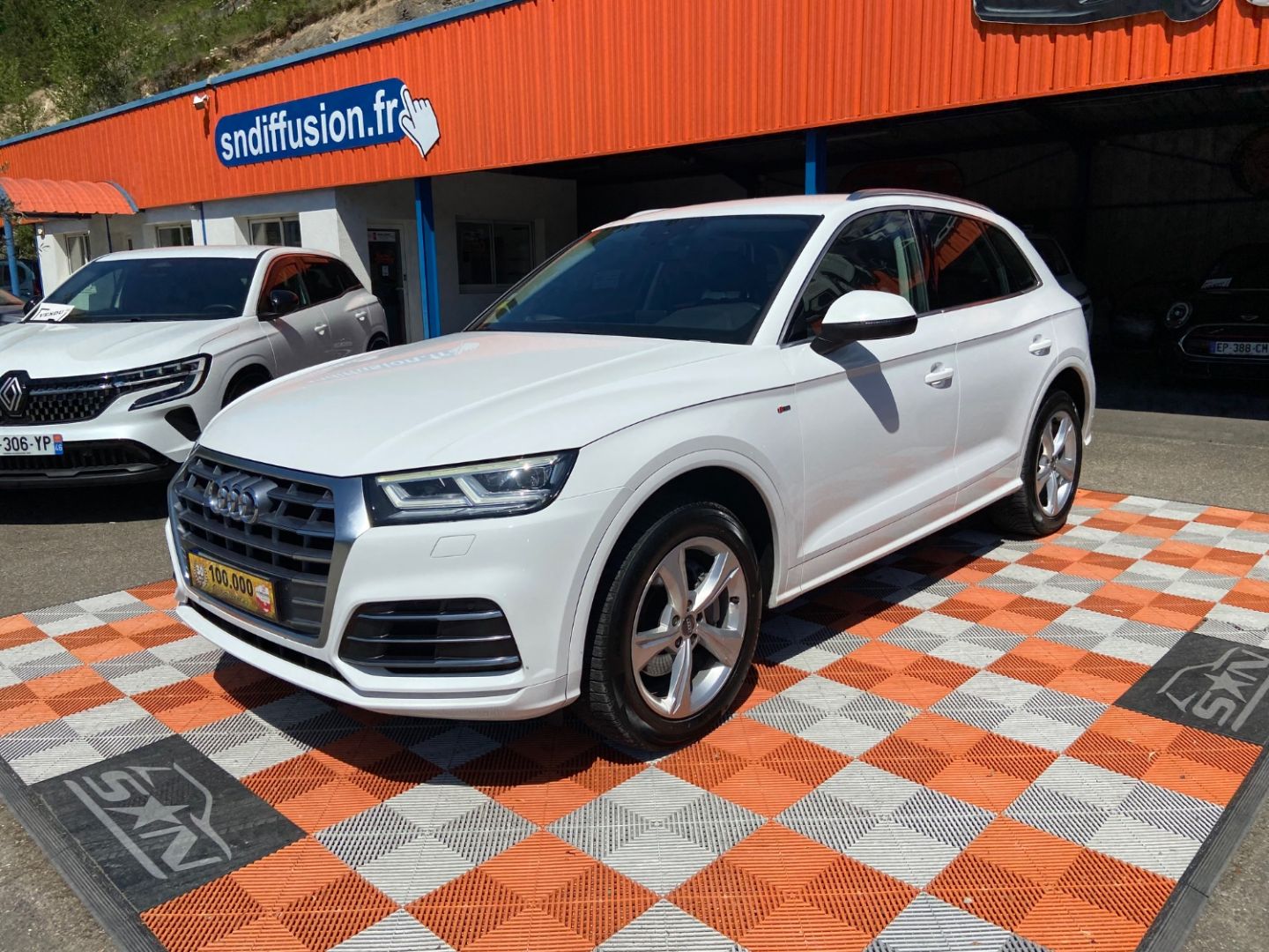 AUDI Q5 - 2.0 TDI 190 QUATTRO S-TRONIC S-LINE EXT. CUIR CAMÉRA (2018)