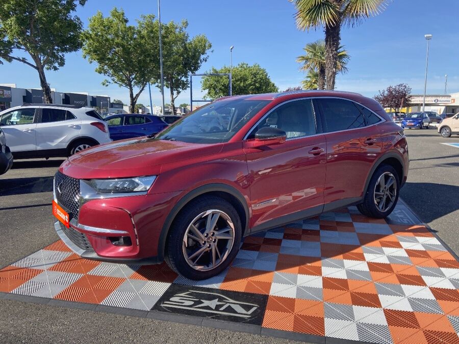 DS DS7 CROSSBACK - BLUEHDI 180 EAT8 GRAND CHIC CUIR 1°MAIN (2018)