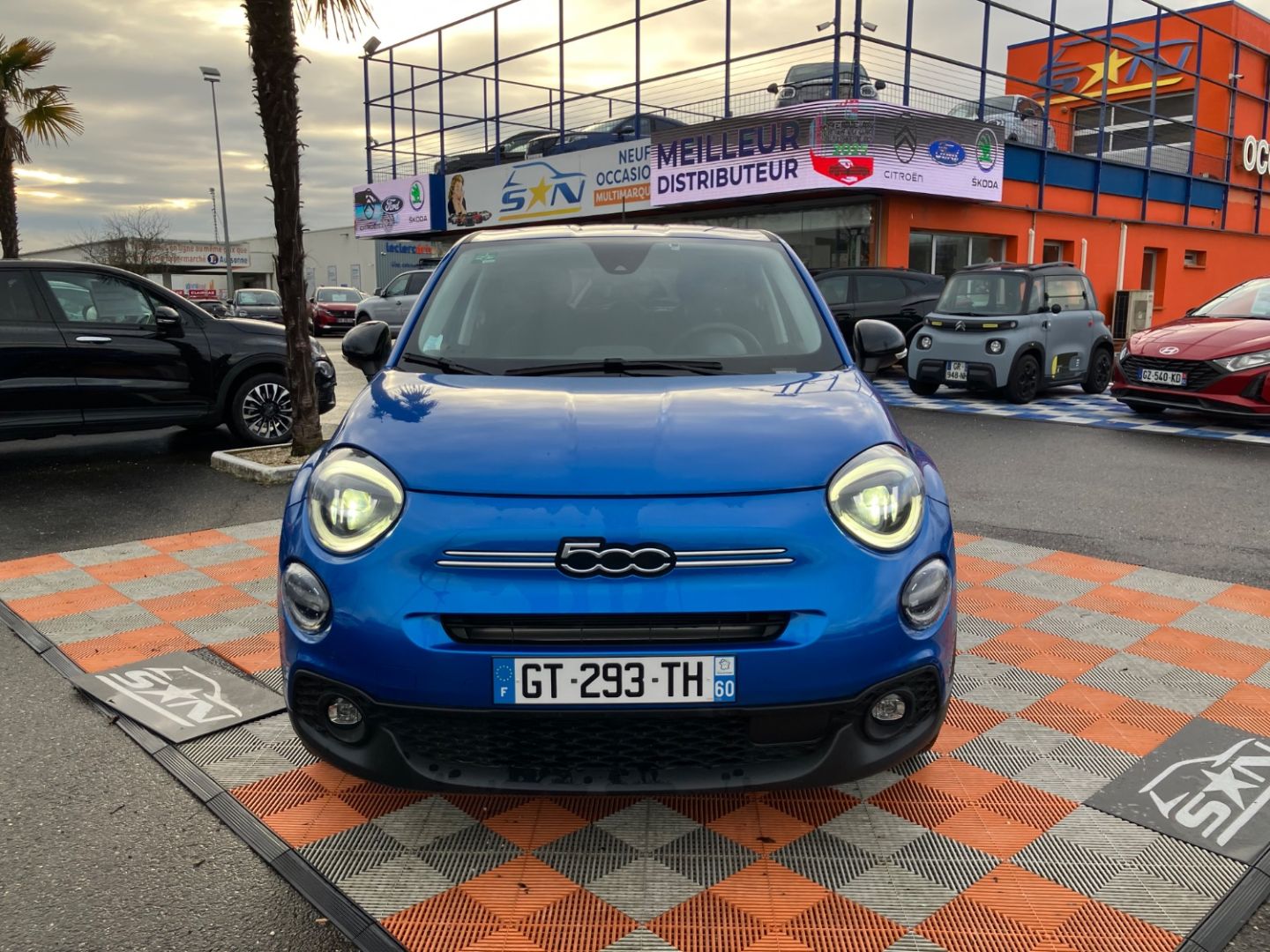FIAT 500 X 1.5 FIREFLY 130 HYBRID DCT7 Caméra Radars AV-AR