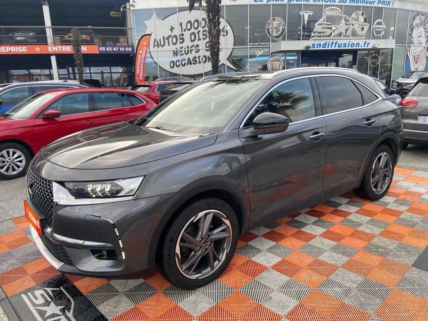 DS DS7 CROSSBACK - BLUEHDI 130 EAT8 GRAND CHIC CUIR TOIT ATTELAGE (2020)