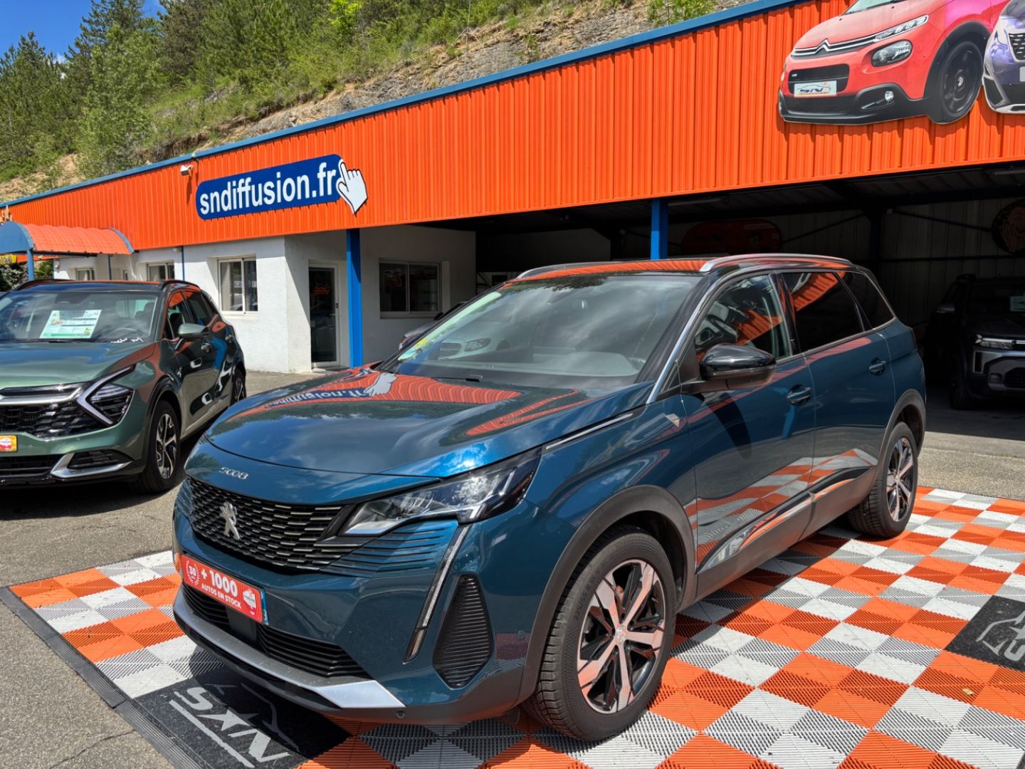 PEUGEOT 5008 - BLUEHDI 130 EAT8 ROADTRIP HAYON GRIP (2022)