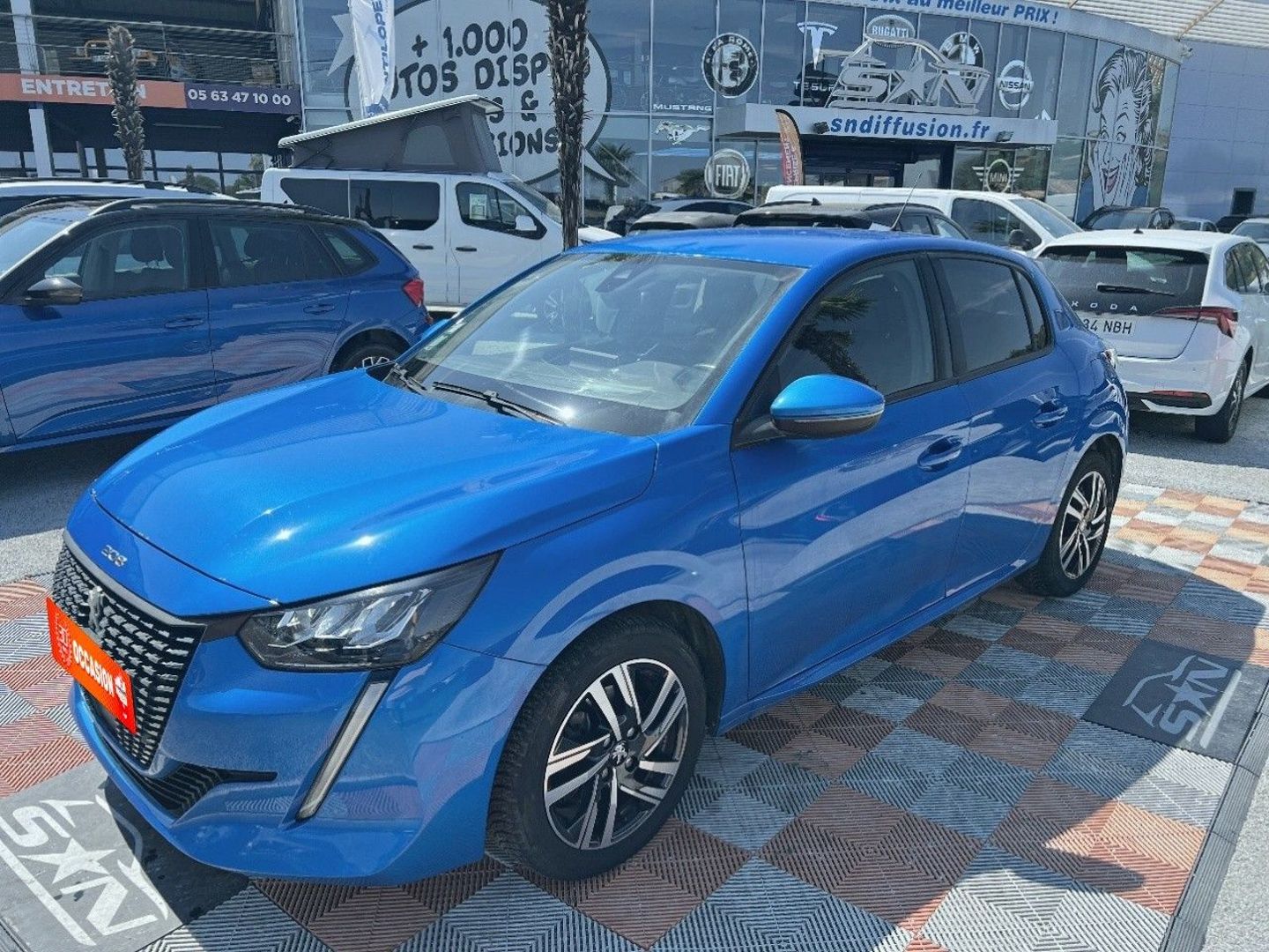 PEUGEOT 208 - PURETECH 100 ALLURE PACK GPS 10" CAMÉRA ADML (2021)