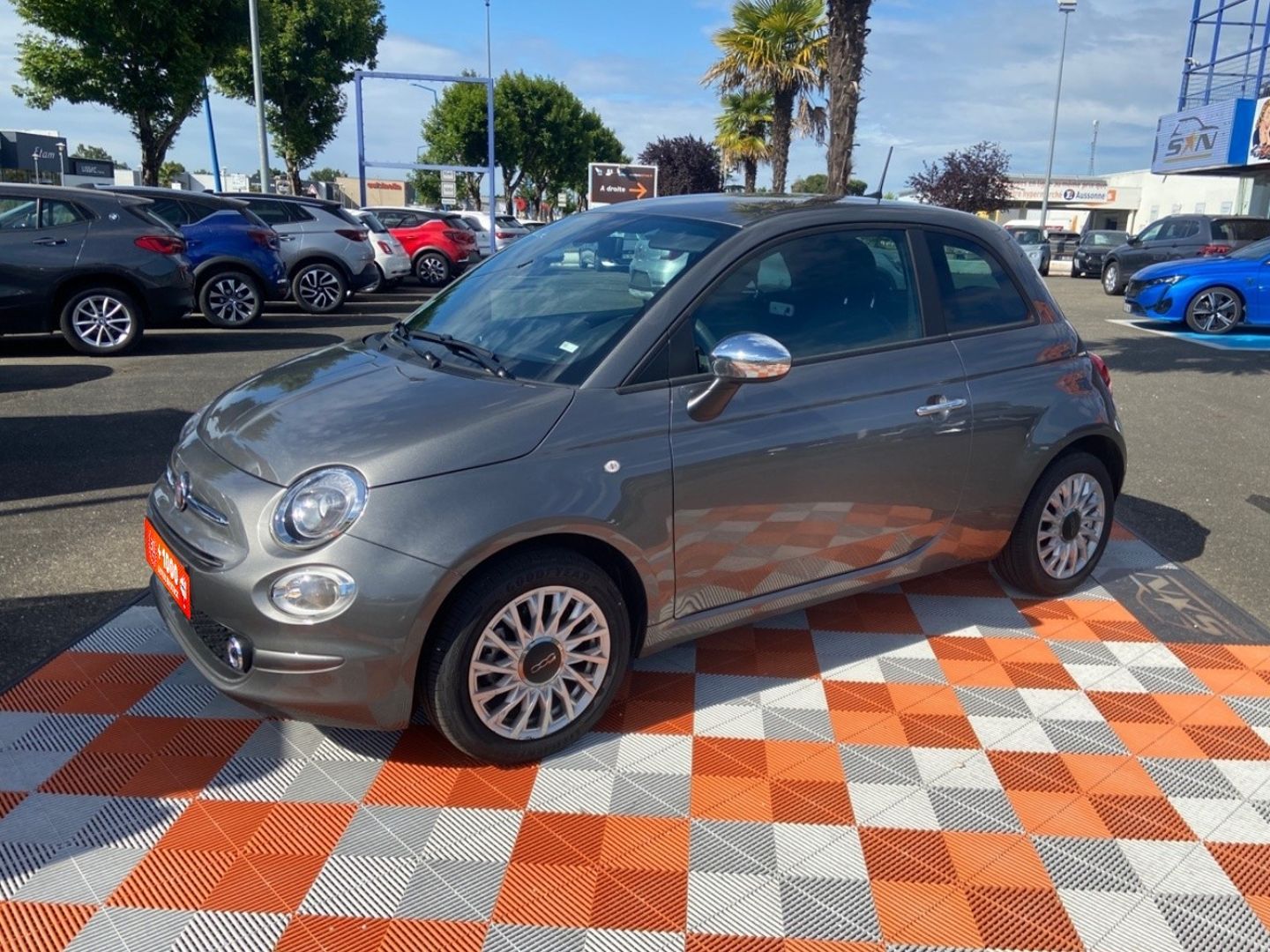 FIAT 500 - 1.0 HYBRID 70 JA 15" RADAR ANTI-BROUILLARD COQUES CHROME (2023)