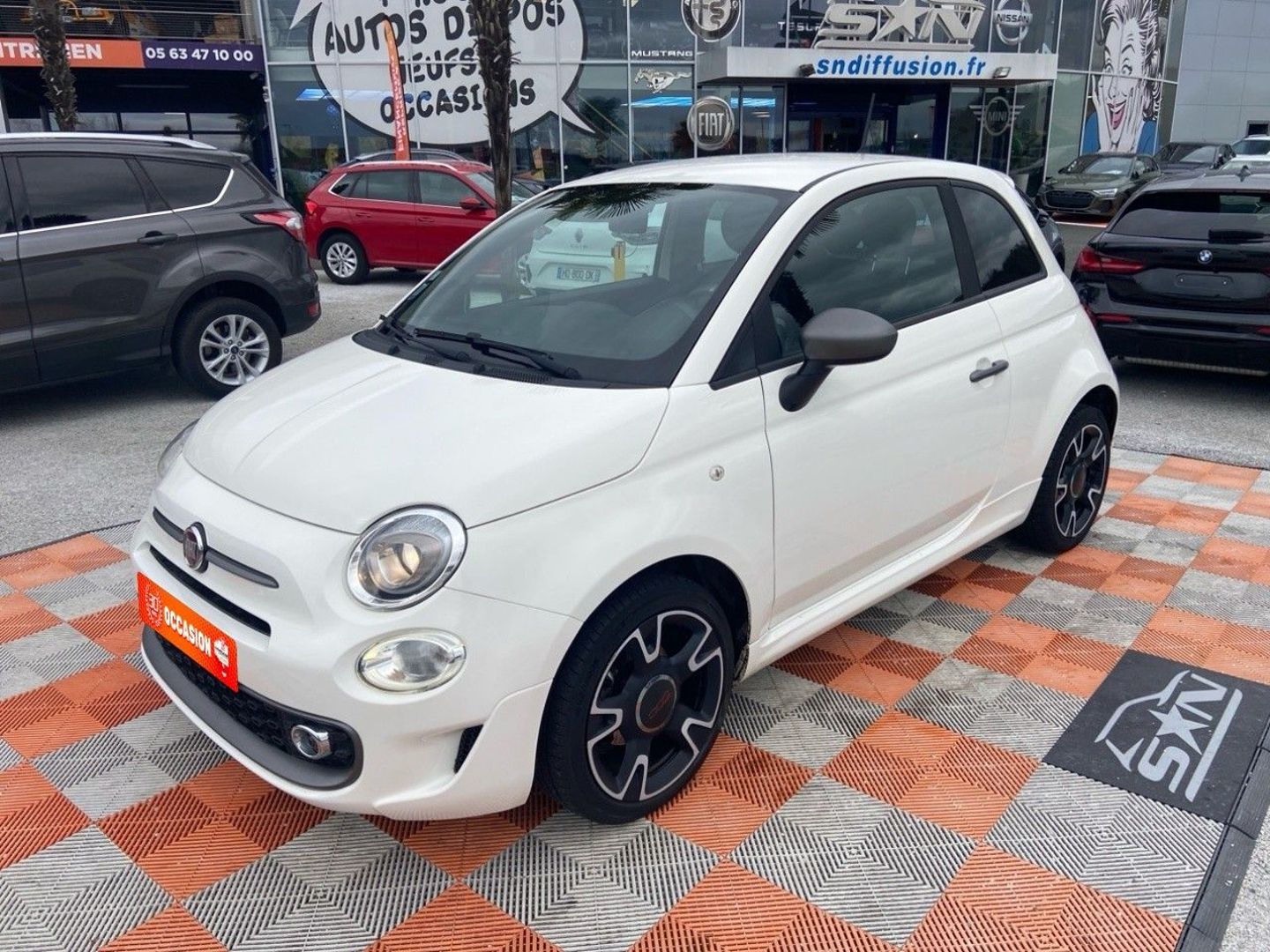 FIAT 500 - 1.2 69 S SPORT CLIM AUTO JA 16 (2018)