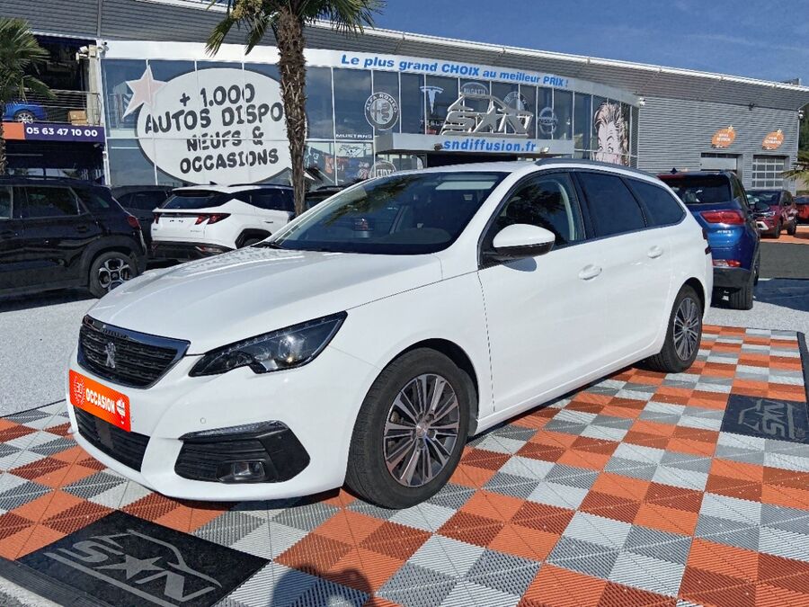 PEUGEOT 308 SW - BLUEHDI 130 BV6 ALLURE PACK FULL LEDS ATTELAGE (2021)