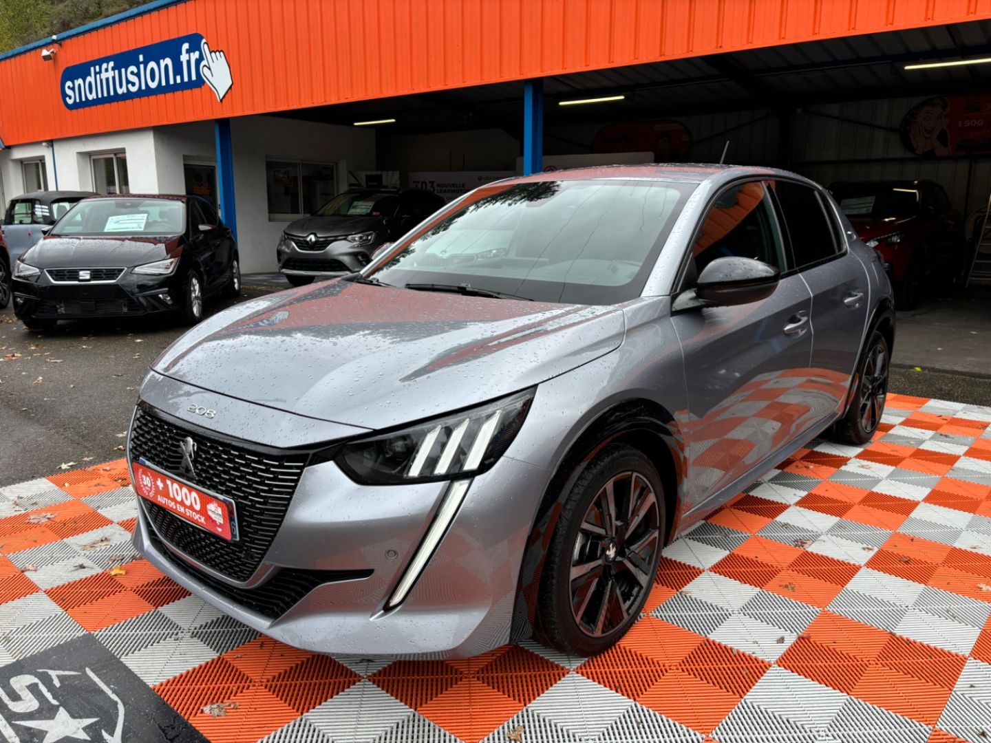 PEUGEOT 208 - PURETECH 130 EAT8 GT FULL LED GPS 10" CAMÉRA ADML (2023)