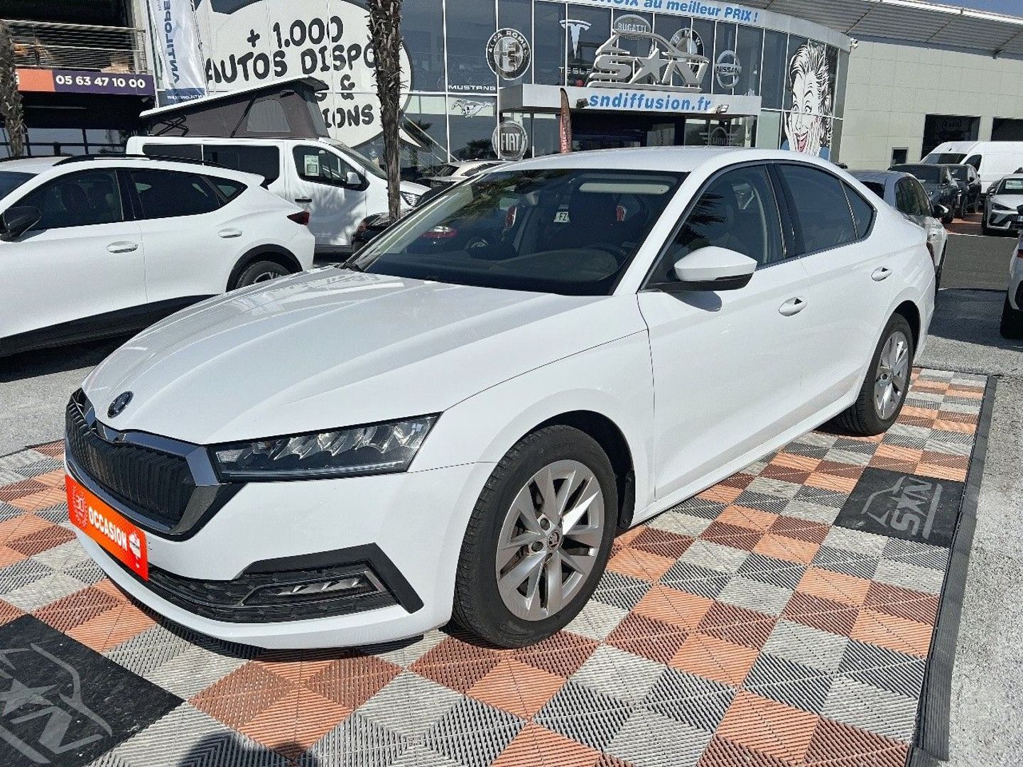 SKODA OCTAVIA - 2.0 TDI 115 BV6 SELECTION CAMÉRA JA 17" (2023)