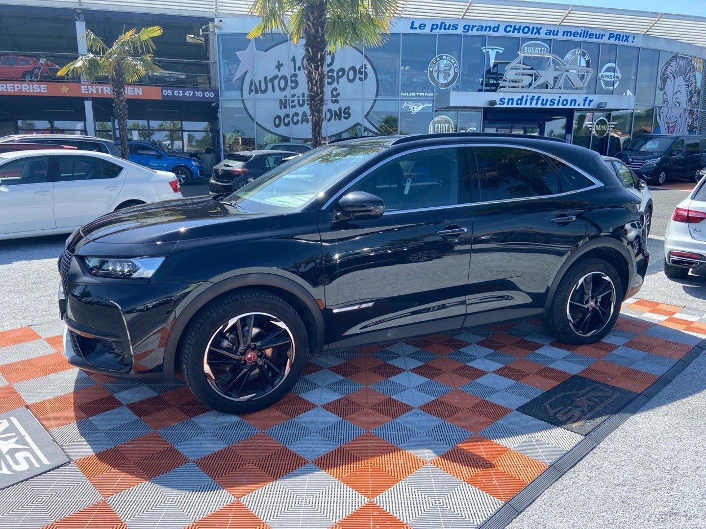 DS DS7 CROSSBACK - BLUEHDI 130 EAT8 PERFORMANCE LINE + TOIT SIÈGES ELEC 1°MAIN (2022)