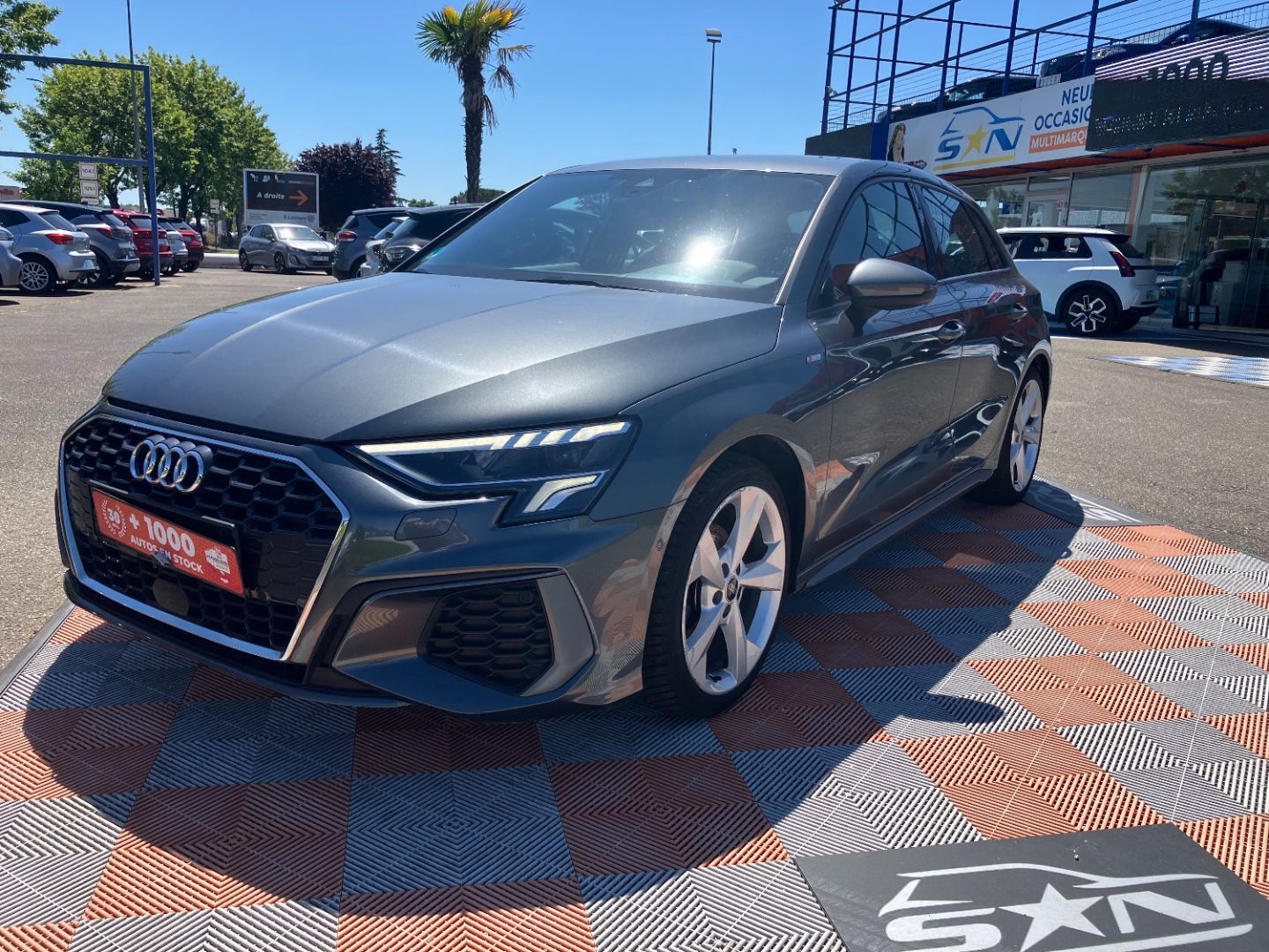 AUDI A3 SPORTBACK - 35 TFSI 150 S LINE S-TRONIC GPS CAMÉRA (2024)