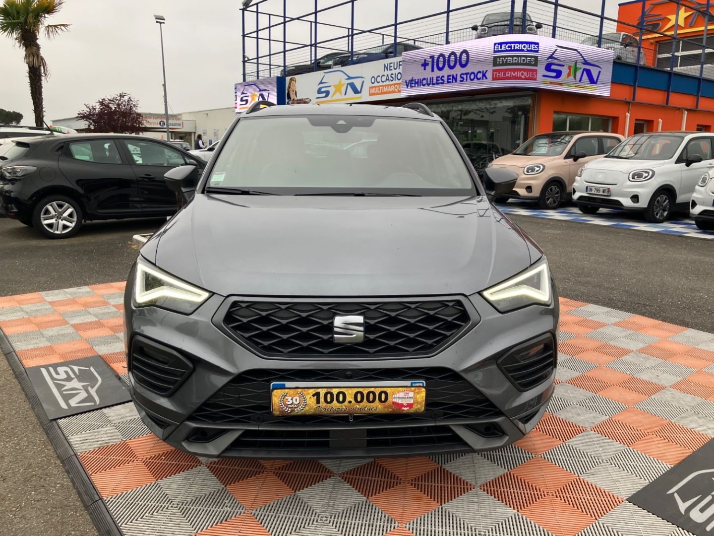 SEAT ATECA - 2.0 TDI 150 DSG7 FR GPS CAMÉRA JA 19" NOIRES HAYON LED ATTELAGE 1°MAIN (2022)