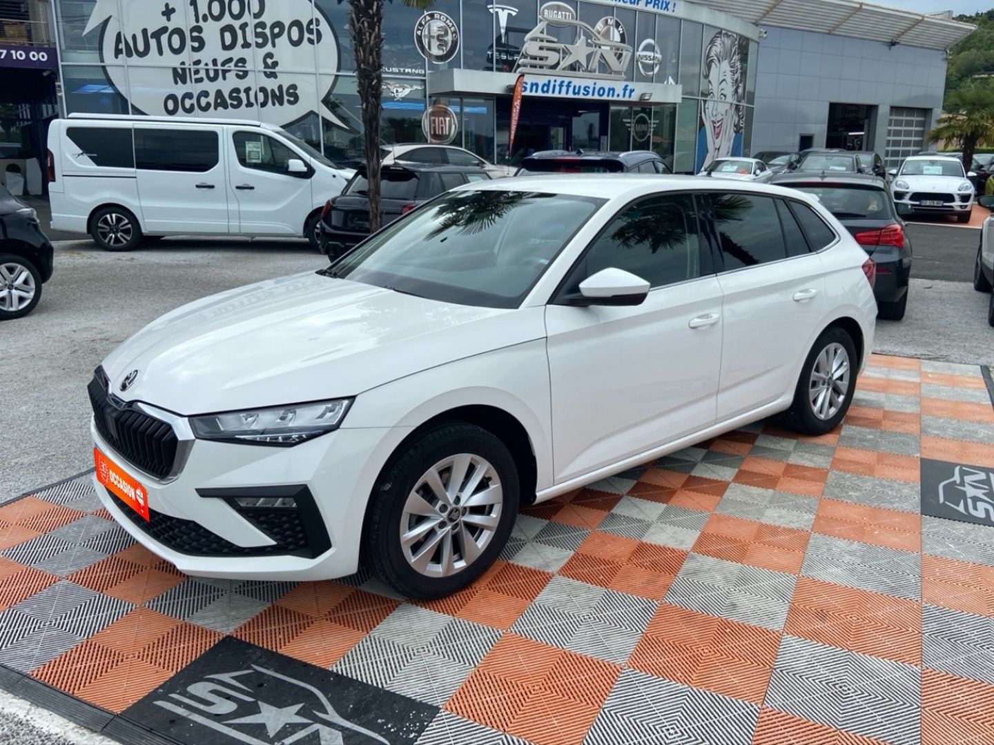 SKODA SCALA - 1.0 TSI 116 DSG7 SELECTION CAMÉRA RADARS COCKPIT JA 16" (2025)