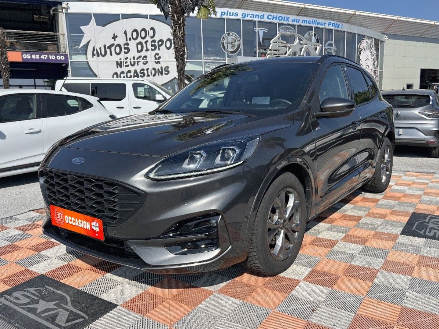 FORD KUGA - 2.0 TDCI 120 ST LINE X BVA GPS CAMÉRA HAYON PACK HIVER ATTELAGE (2023)