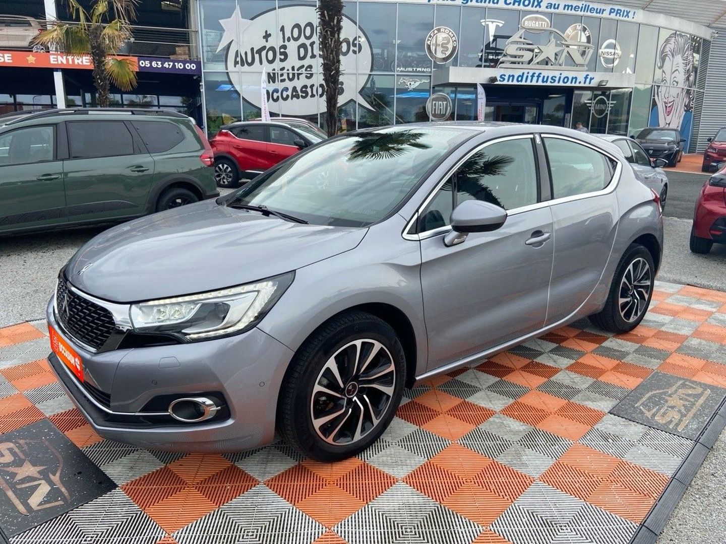 DS DS4 - PURETECH 130 BV6 SO CHIC GPS PACK DETECTION (2018)