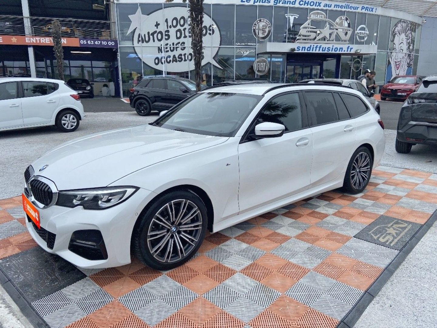 BMW SERIE 3 - (G21) TOURING 330D MHEV 286 BVA8 M SPORT GPS CAMÉRA (2021)