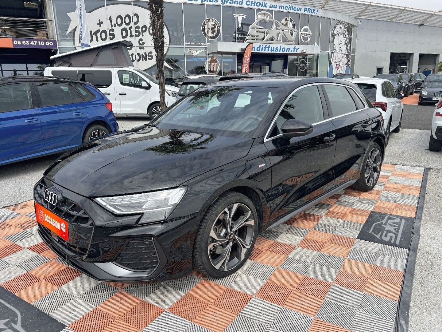 AUDI A3 SPORTBACK 40 TFSIe 204 S-TRONIC S-LINE GPS Caméra +7000€ d'Options
