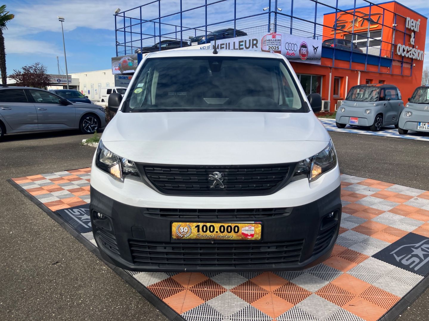 PEUGEOT PARTNER - BLUEHDI 100 ASPHALT GPS CAMÉRA 3PL 1°MAIN (2020)