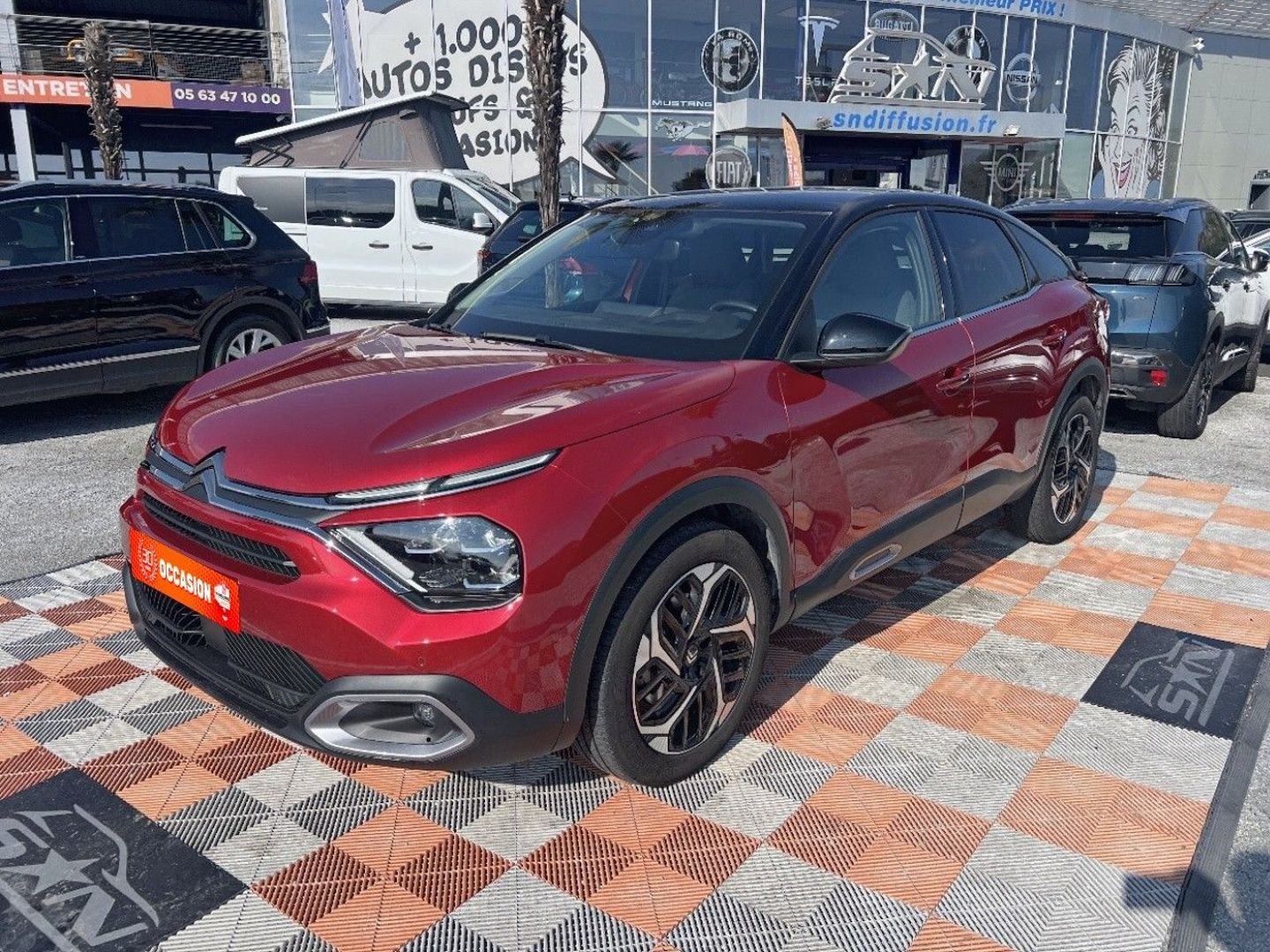 CITROEN C4 - BLUEHDI 130 EAT8 MAX GPS CAMÉRA TOIT NOIR (2025)