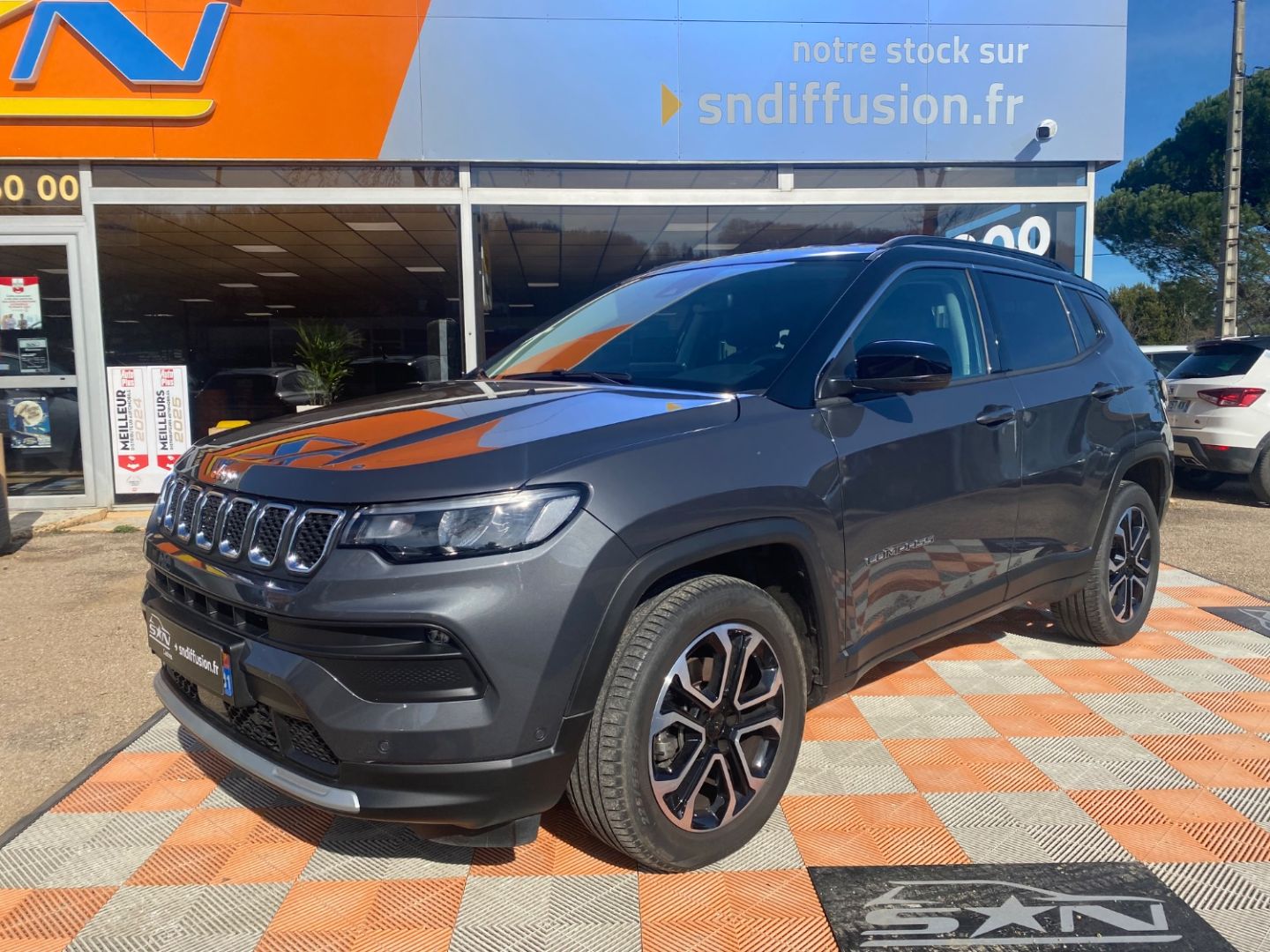 JEEP COMPASS - 1.5 TURBO T4 130 BVR7 ETORQUE HYBRIDE LIMITED 1ERE MAIN (2024)