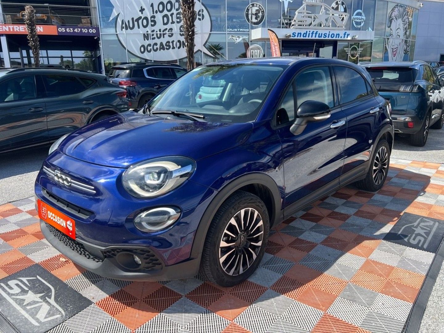 FIAT 500 X - 1.5 FIREFLY 130 HYBRID DCT7 Caméra Radars AV-AR